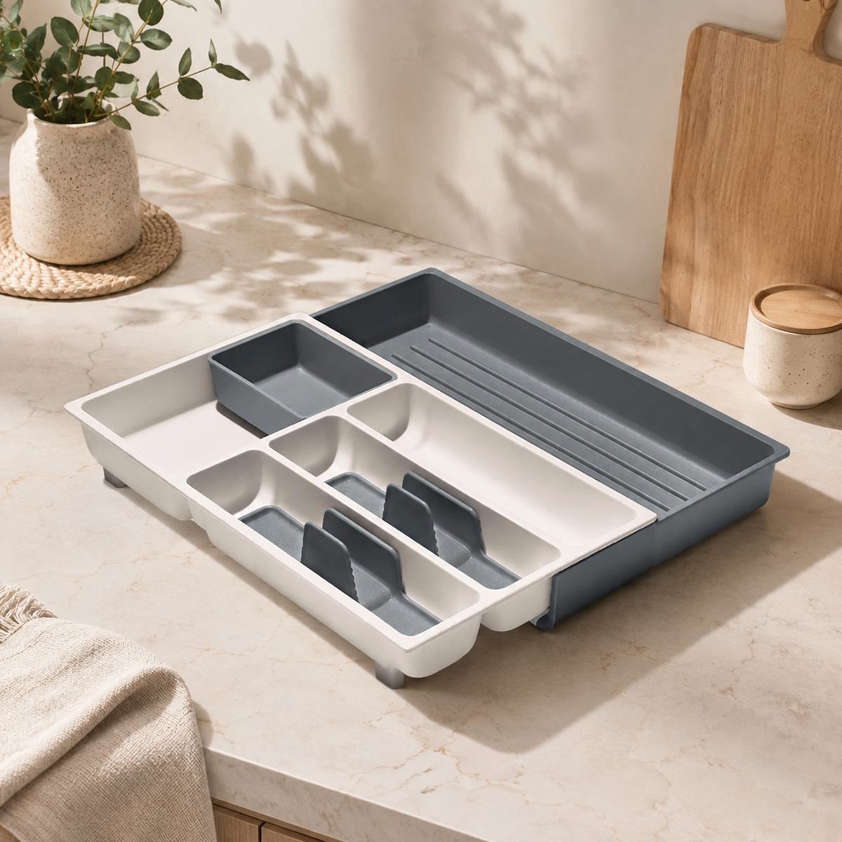 Expandable Utensil Drawer Organizer
