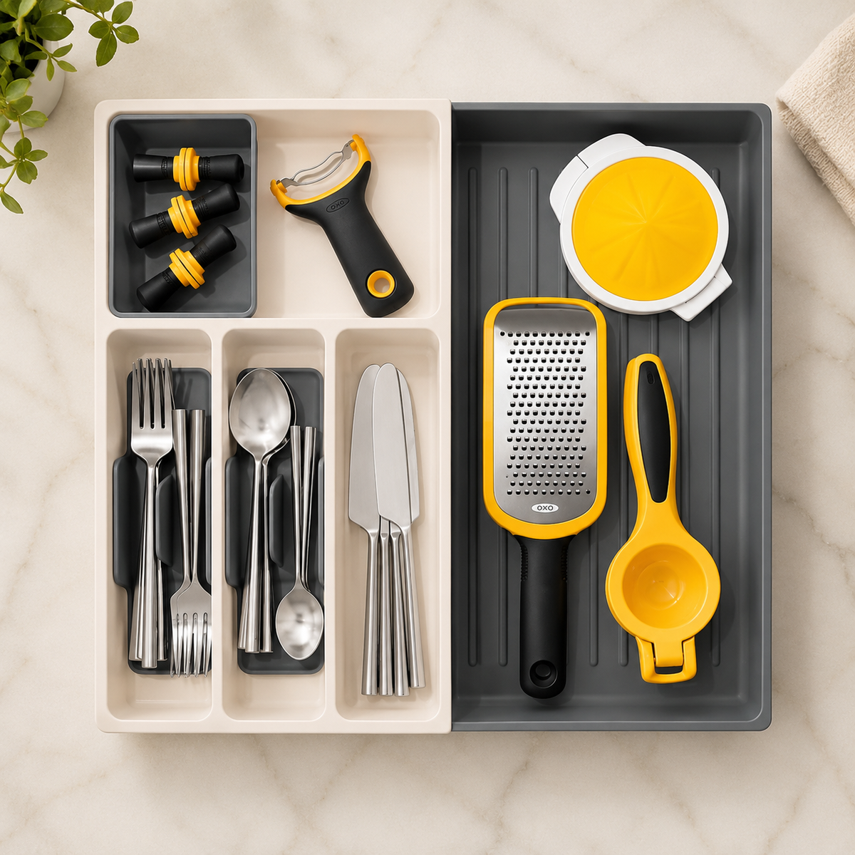 Expandable Utensil Drawer Organizer