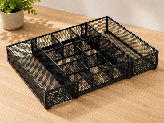 Expandable Mesh Desk Drawer Organizer