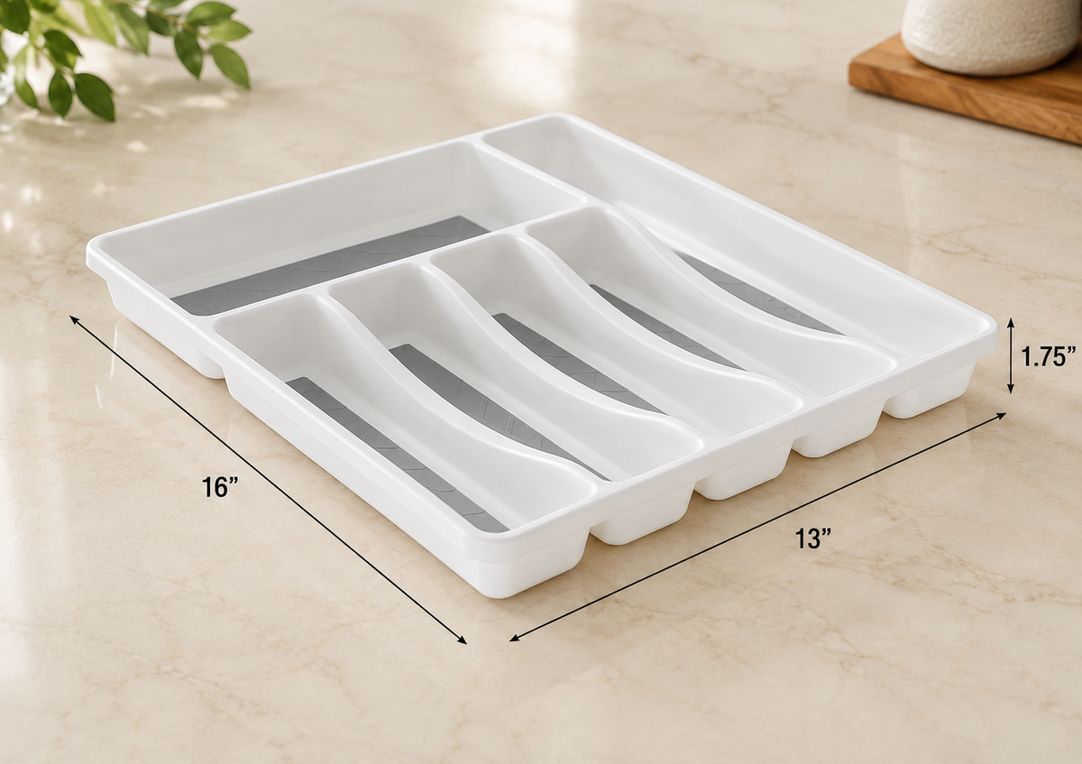 Section Silverware Drawer Organizer